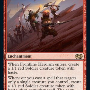 Foundations Jumpstart - 15 - Frontline Heroism - Rare - R - Non-foil (Front)