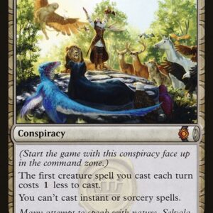 Conspiracy: Take the Crown - 7 - Hymn of the Wilds - Mythic - C - Non-foil (Front)