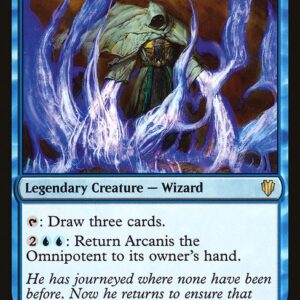 Commander 2017 - 80 - Arcanis the Omnipotent - Rare - U - Non-foil (Front)