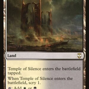 New Capenna Commander - 435 - Temple of Silence - Rare - C - Non-foil (Front)
