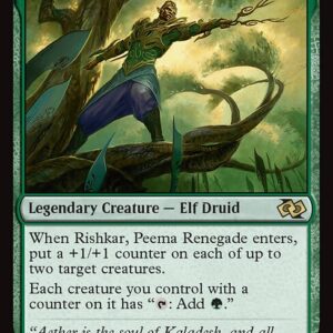 Foundations Jumpstart - 708 - Rishkar, Peema Renegade - Rare - G - Non-foil (Front)