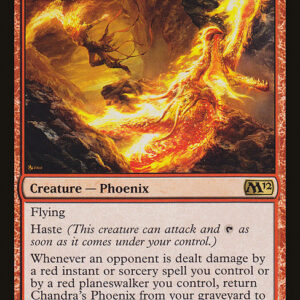 Magic 2012 - 126 - Chandra's Phoenix - Rare - R - Non-foil (Front)