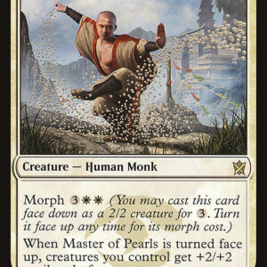 Khans of Tarkir - 18 - Master of Pearls - Rare - W - Non-foil (Front)