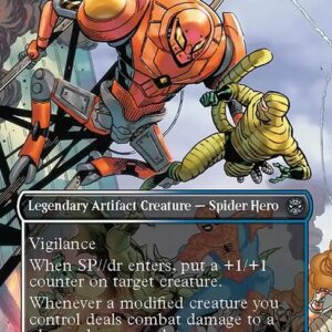 Marvel's Spider-Man - 199 - SP//dr, Piloted by Peni - Uncommon - WU - Non-foil - Promo (Front)