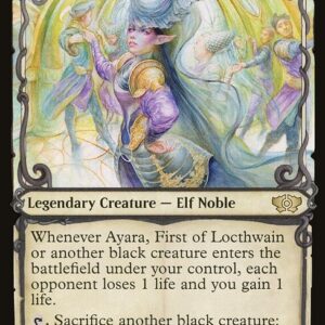 Multiverse Legends - 13 - Ayara, First of Locthwain - Rare - B - Non-foil (Front)