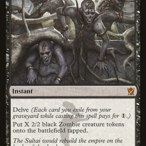 Khans of Tarkir - 72 - Empty the Pits - Mythic - B - Foil (Front)