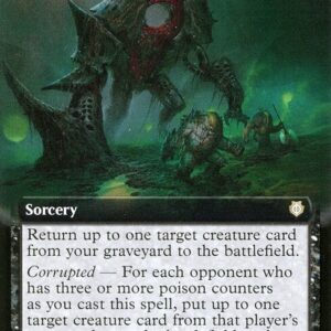 Phyrexia: All Will Be One Commander - 49 - Geth's Summons - Rare - B - Non-foil (Front)
