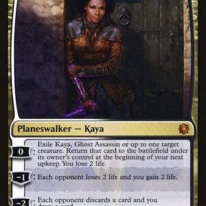 Conspiracy: Take the Crown - 75 - Kaya, Ghost Assassin - Mythic - WB - Non-foil (Front)