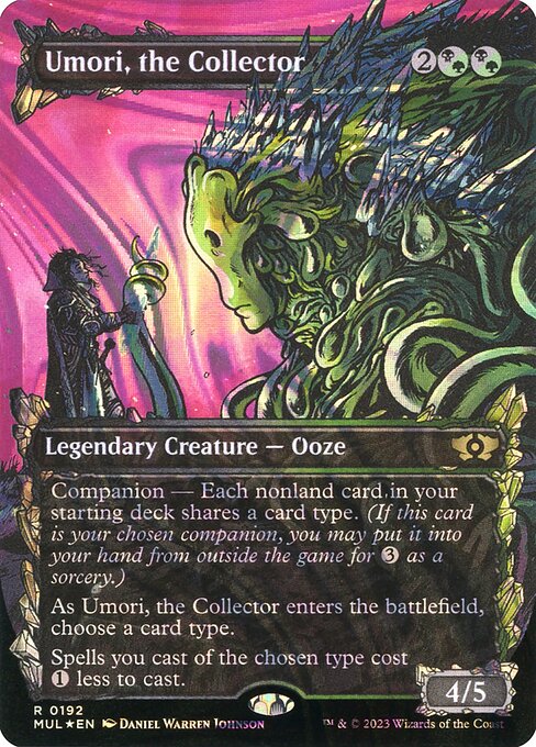 Multiverse Legends - 192 - Umori, the Collector - Rare - BG - Foil (Front)