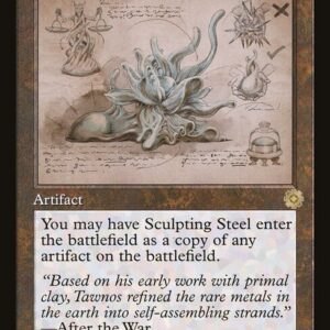 The Brothers' War Retro Artifacts - 113 - Sculpting Steel - Rare - C - Non-foil (Front)