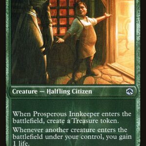 Adventures in the Forgotten Realms - 402 - Prosperous Innkeeper - Uncommon - G - Non-foil - Promo (Front)