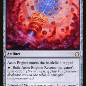 Commander 2019 - 52 - Aeon Engine - Rare - C - Non-foil (Front)