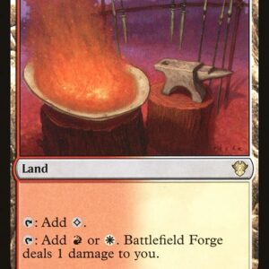Commander 2020 - 257 - Battlefield Forge - Rare - C - Non-foil (Front)