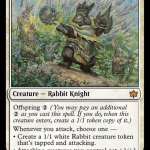 Bloomburrow - 38 - Warren Warleader - Mythic - W - Foil (Front)