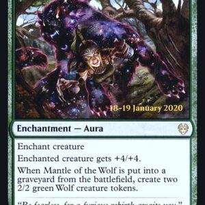 Theros Beyond Death Promos - 178s - Mantle of the Wolf - Rare - G - Foil - Datestamped Promo (Front)