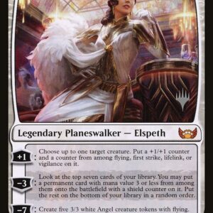 Streets of New Capenna Promos - 11p - Elspeth Resplendent - Mythic - W - Non-foil - Promo (Front)