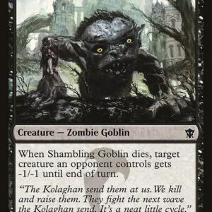 The List - DTK-118 - Shambling Goblin - Common - B - Non-foil (Front)