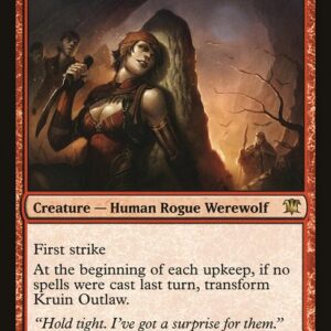 Innistrad - 152 - Kruin Outlaw // Terror of Kruin Pass - Rare - C - Non-foil (Front)