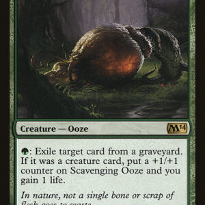 Magic 2014 - 195 - Scavenging Ooze - Rare - G - Non-foil (Front)