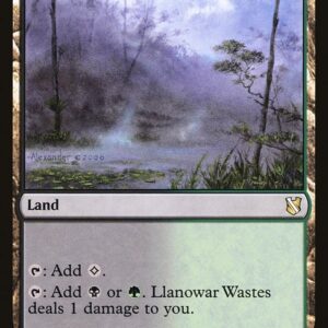 Commander 2019 - 258 - Llanowar Wastes - Rare - C - Non-foil (Front)