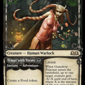 Wilds of Eldraine - 280 - Gumdrop Poisoner // Tempt with Treats - Rare - B - Non-foil (Front)