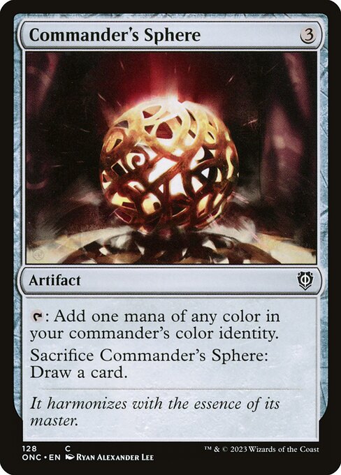 Phyrexia: All Will Be One Commander - 128 - Commander's Sphere - Common - C - Non-foil (Front)