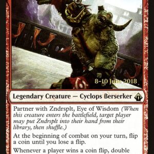 Battlebond Promos - 6s - Okaun, Eye of Chaos - Rare - R - Foil - Datestamped Promo (Front)