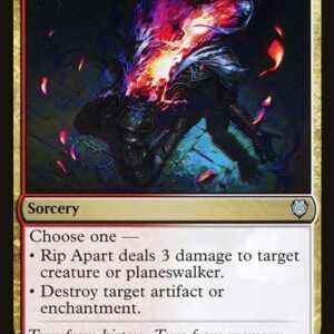 Phyrexia: All Will Be One Commander - 124 - Rip Apart - Uncommon - WR - Non-foil (Front)