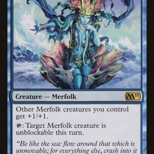 Magic 2011 - 65 - Merfolk Sovereign - Rare - U - Non-foil (Front)