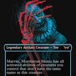Duskmourn: House of Horror - 367 - Marvin, Murderous Mimic - Rare - C - Non-foil (Front)