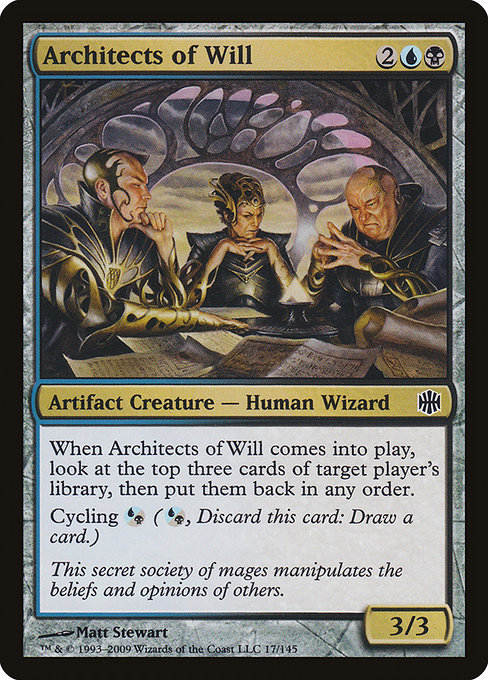 Alara Reborn - 17 - Architects of Will - Common - UB - Non-foil (Front)