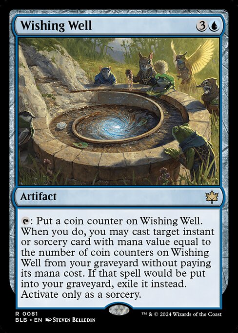 Bloomburrow - 81 - Wishing Well - Rare - U - Non-foil (Front)