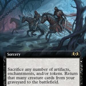 Wilds of Eldraine - 338 - Lich-Knights' Conquest - Rare - B - Non-foil (Front)