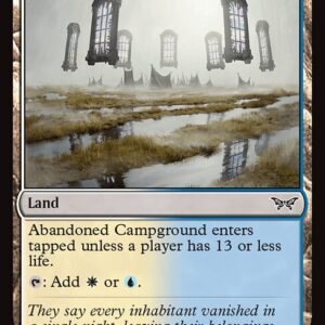 Duskmourn: House of Horror - 255 - Abandoned Campground - Common - C - Non-foil (Front)