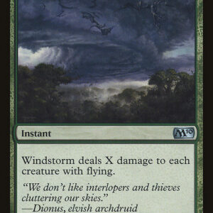 Magic 2010 - 205 - Windstorm - Uncommon - G - Non-foil (Front)