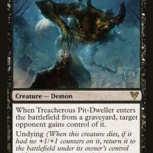 Avacyn Restored - 121 - Treacherous Pit-Dweller - Rare - B - Non-foil (Front)