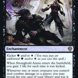 Dominaria United Promos - 110s - Stronghold Arena - Rare - B - Foil - Datestamped Promo (Front)