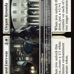 Duskmourn: House of Horror - 15 - Grand Entryway // Elegant Rotunda - Common - W - Foil (Front)