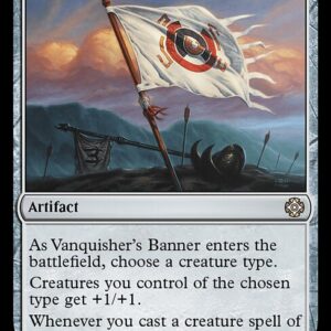 The Lost Caverns of Ixalan Commander - 316 - Vanquisher's Banner - Rare - C - Non-foil (Front)