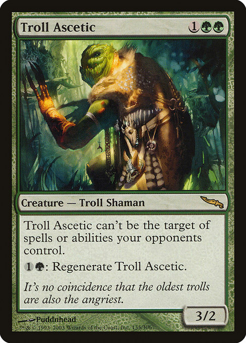 Mirrodin - 135 - Troll Ascetic - Rare - G - Non-foil (Front)