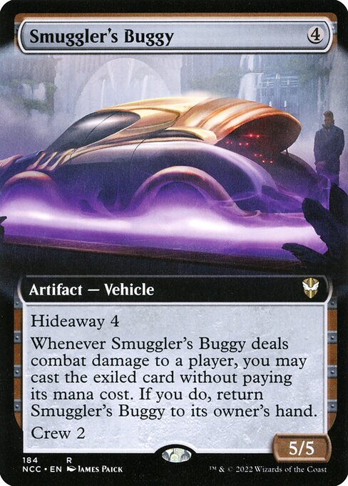 New Capenna Commander - 184 - Smuggler's Buggy - Rare - C - Non-foil (Front)