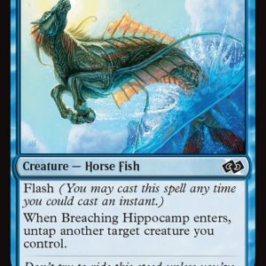Foundations Jumpstart - 290 - Breaching Hippocamp - Common - U - Non-foil (Front)