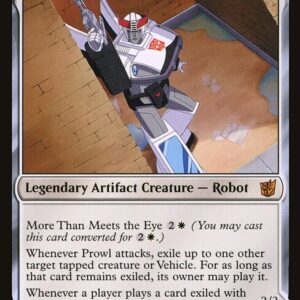 Transformers - 1 - Prowl, Stoic Strategist // Prowl, Pursuit Vehicle - Mythic - C - Non-foil (Front)