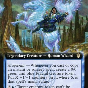 Commander 2021 - 353 - Deekah, Fractal Theorist - Rare - U - Non-foil (Front)