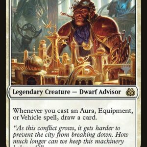 Aether Revolt Promos - 23p - Sram, Senior Edificer - Rare - W - Non-foil - Promo (Front)