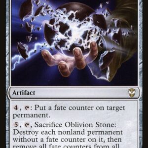 New Capenna Commander - 373 - Oblivion Stone - Rare - C - Non-foil (Front)