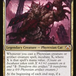 March of the Machine Commander - 2 - Brimaz, Blight of Oreskos - Mythic - WB - Non-foil (Front)