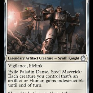 Fallout - 20 - Paladin Danse, Steel Maverick - Uncommon - W - Non-foil (Front)