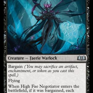 Wilds of Eldraine - 94 - High Fae Negotiator - Uncommon - B - Non-foil (Front)