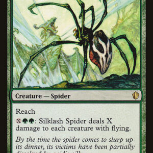 Commander 2013 - 169 - Silklash Spider - Rare - G - Non-foil (Front)